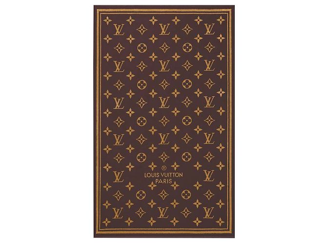 Louis Vuitton Serviette de plage LV neuve Marron