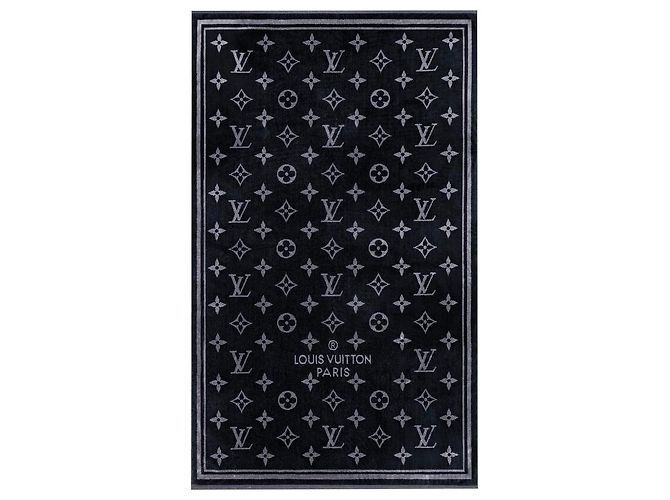 Louis Vuitton Serviette de plage LV neuve Noir