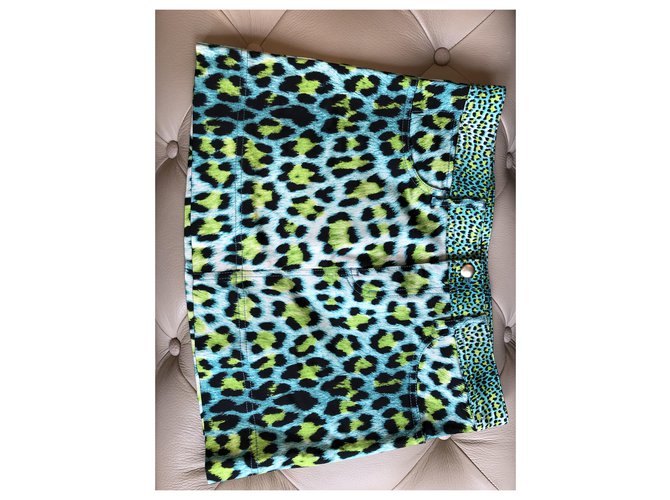 Just Cavalli Skirts Turquoise Cotton  ref.227975
