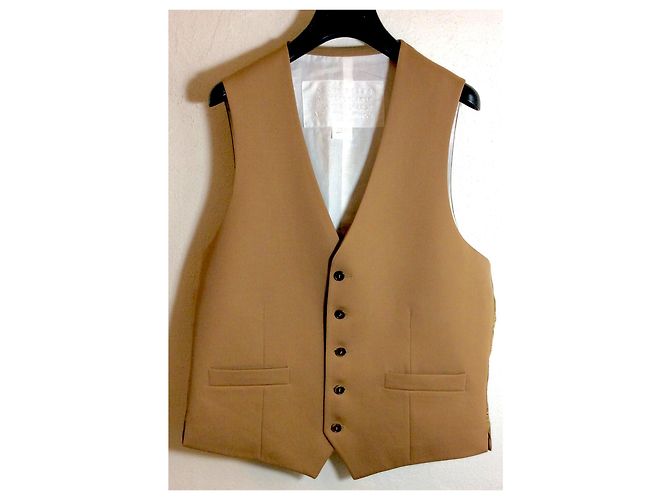 Autre Marque Chaleco Maison Martin Margiela H&M de algodón marrón Castaño