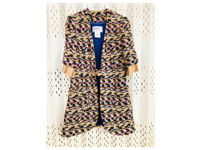 Chanel 7,6K $ NUOVA giacca Multicolore Tweed  ref.228026