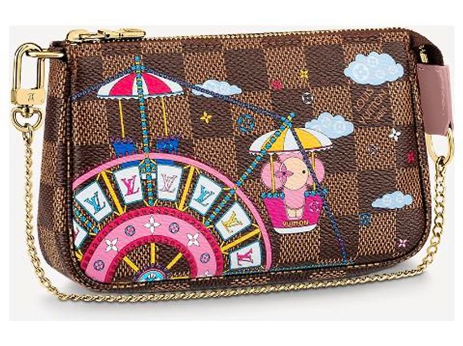 Louis Vuitton Animation de Noël LV MPA Marron