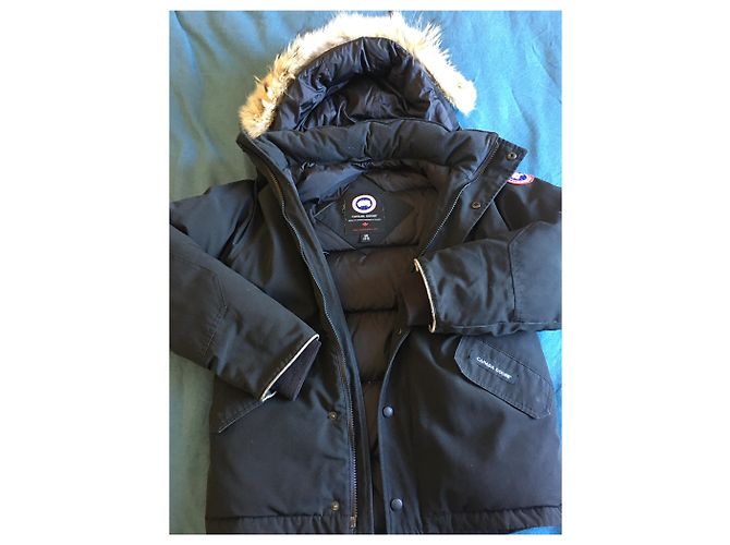 Canada Goose Black Down Jacket Boy