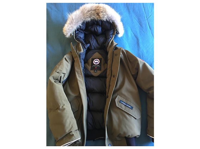 Canada Goose Jacket Khaki with Removable Fur