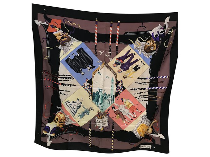 Hermès Hermes Square Seta