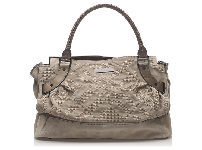 burberry suede bag