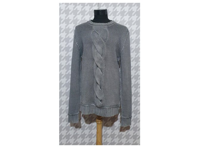 D&G Sweaters Grey Linen  ref.228873