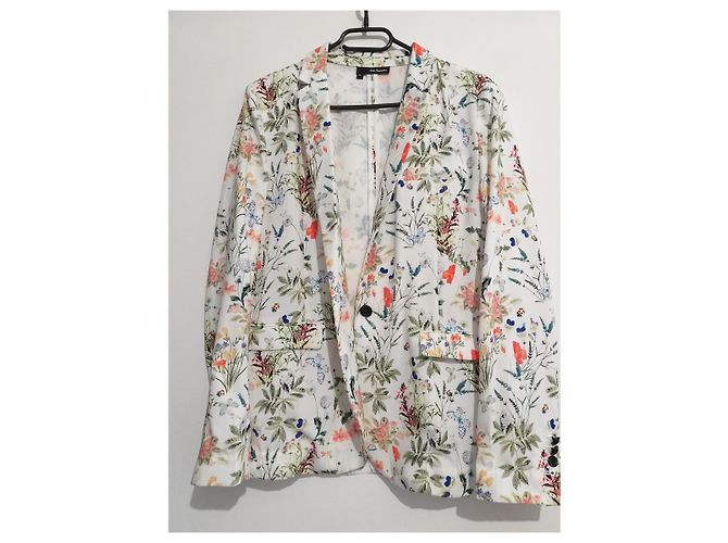 The Kooples Blumenjacke aus Polyester Größe 38 Mehrfarben