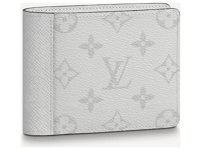 Louis Vuitton Portafoglio LV Multiple Antartica Bianco