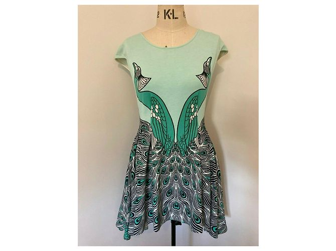 Autre Marque Vestido Alice McCall Peacock Multicolor Verde