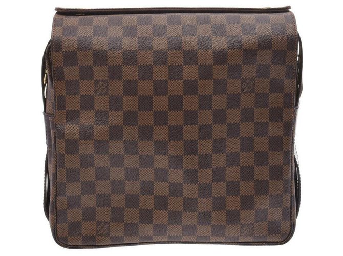 Louis Vuitton Naviglio Brown Leather  ref.229143