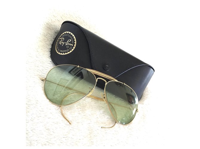 Ray-Ban Aviator Golden Gold-plated  ref.229189