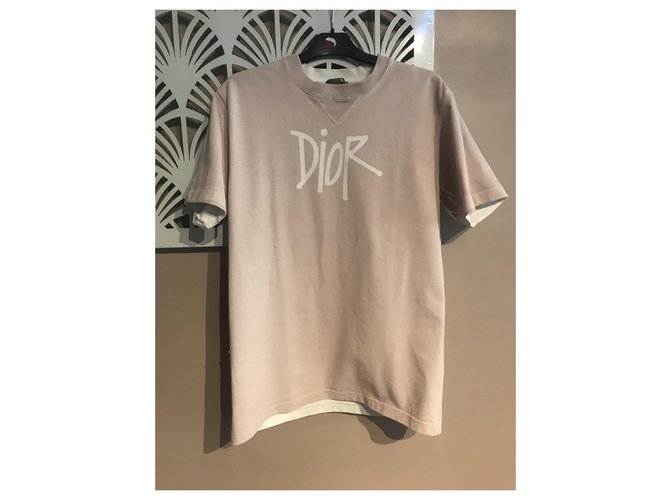 Dior Tees Pink Cotton  ref.229235