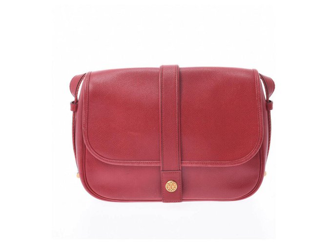 Hermès Shoulder bag Red Leather  ref.229551