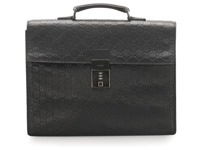 guccissima briefcase