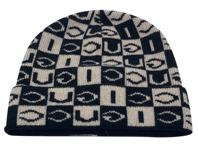 GUCCI HAT WOOL BRAND NEW Black White  ref.229865