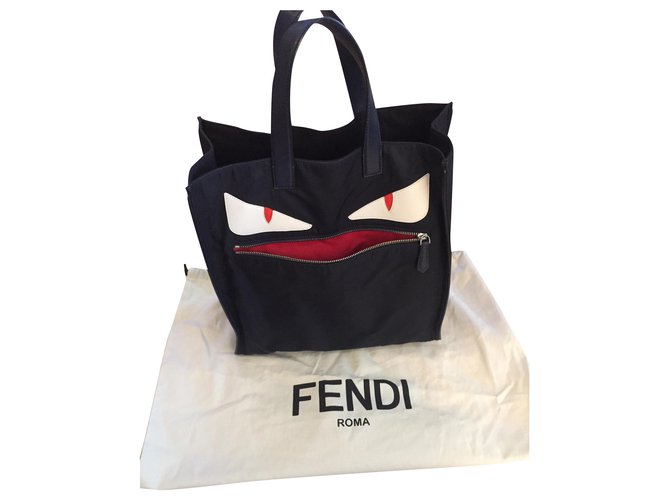 Fendi Monster tote handbag