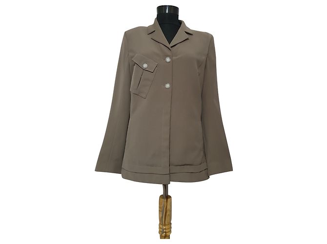 Irene Van Ryb Blazer Grün Khaki