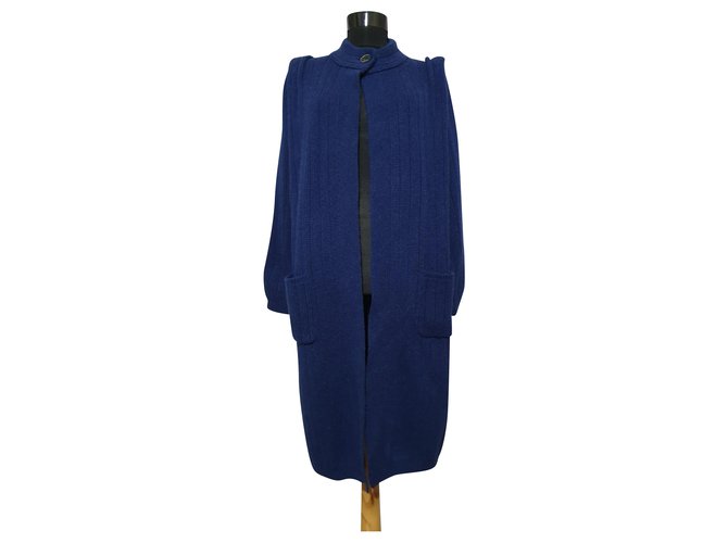 Autre Marque Knitwear Blue Wool Acrylic  ref.229970