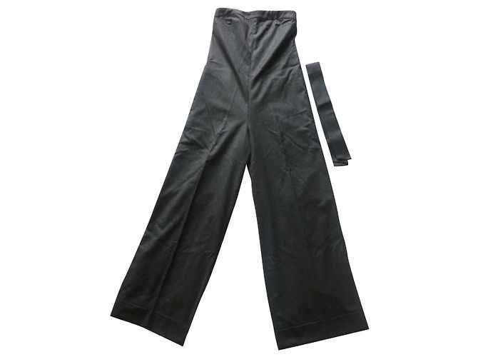 Mono sin mangas de lana J.Crew Gris oscuro Gris antracita
