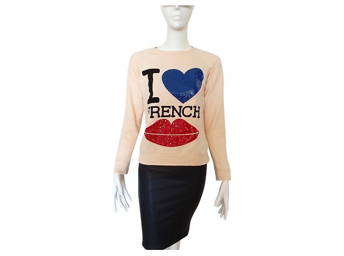 JC De Castelbajac Sweatshirt Fleisch