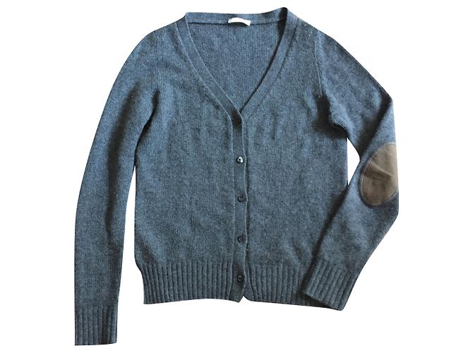 Cardigã de cashmere Prada Cinza