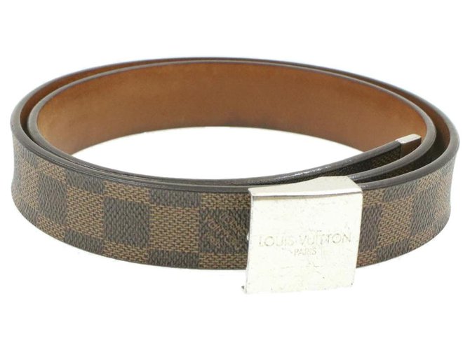 Louis Vuitton Belt Brown Cloth ref.230595 - Joli Closet
