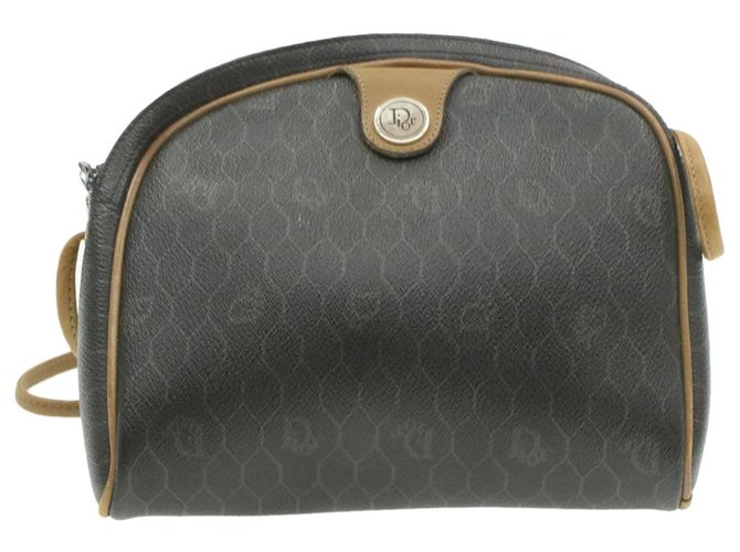 Dior Shoulder bag Brown Leather  ref.230609