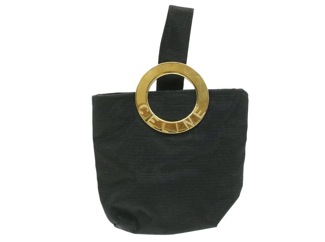 Céline Celine handbag Black Leather  ref.230704