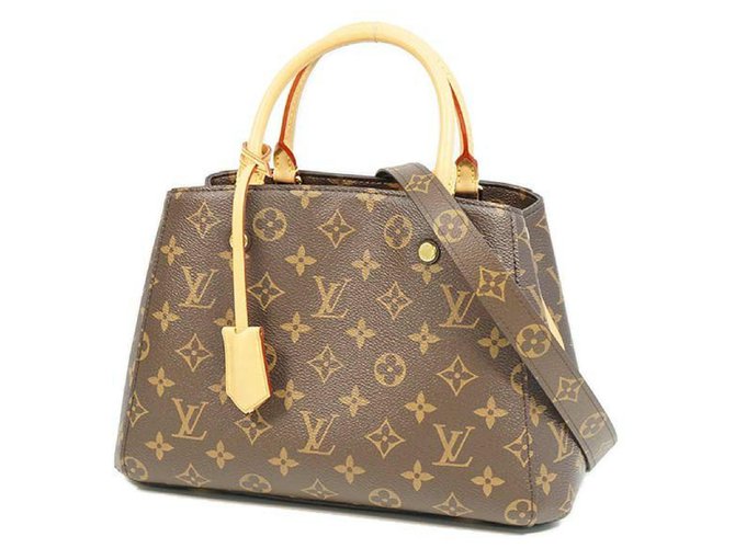 Louis Vuitton MontaigneBB Bolsa de senhora M41055 Lona  ref.230868