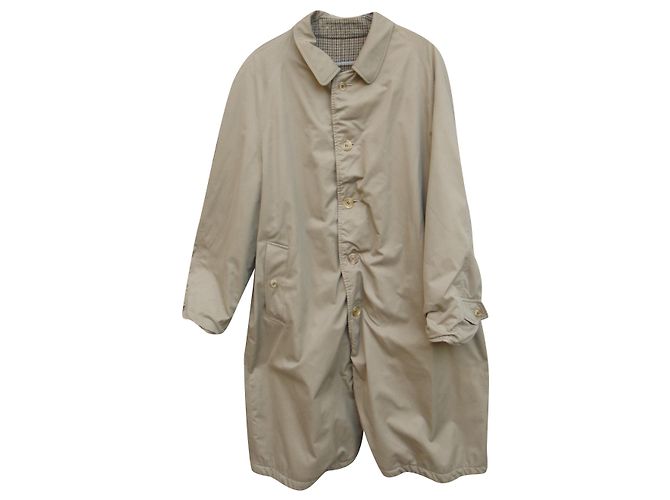 Burberry reversible coat / raincoat size 54 Beige