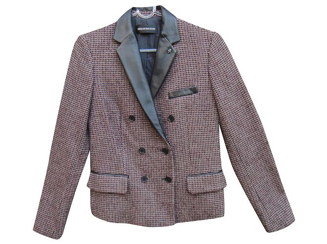 Zadig & Voltaire Deluxe t jacket 38, New condition Red