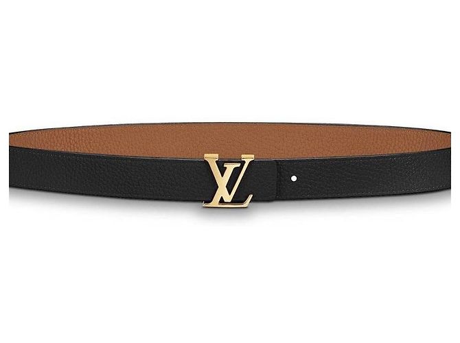 Montsouris Louis Vuitton CEINTURE LV INITIALES 30 MM RÉVERSIBLE Noir