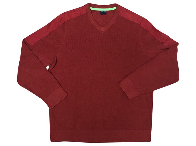 Saint James Sweaters Red Wool  ref.231079