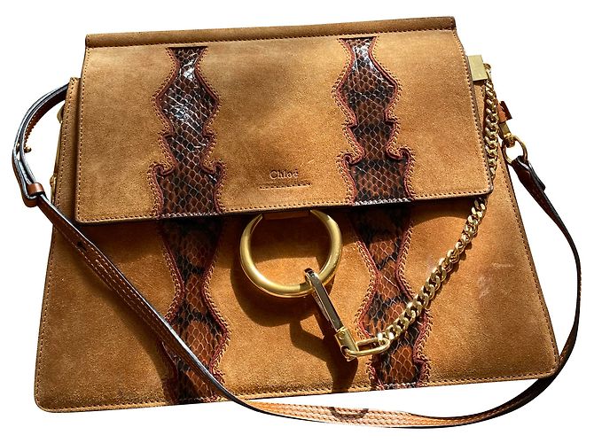 Sac Céline Amazing en python Marron