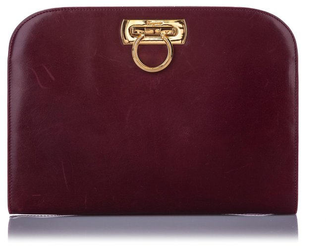 ferragamo red bag