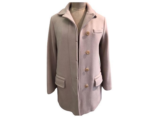 Louis Vuitton short coat Eggshell
