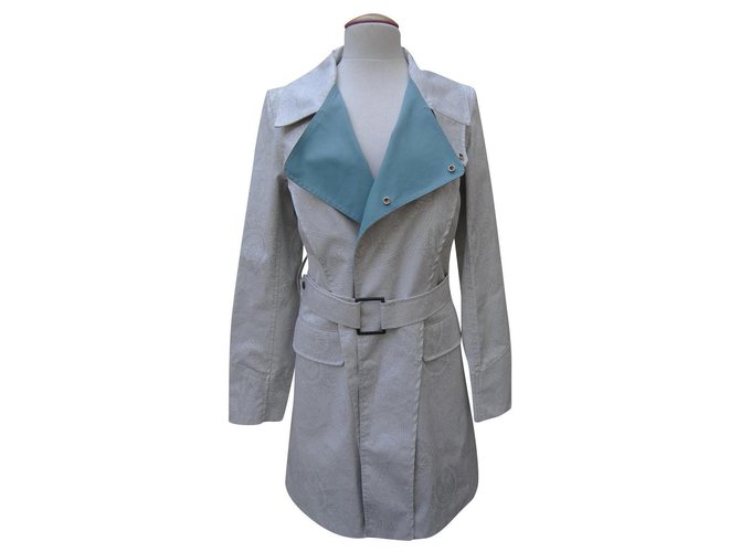 Stella Mc Cartney Coats, Outerwear Multiple colors Cotton Polyurethane  ref.231787