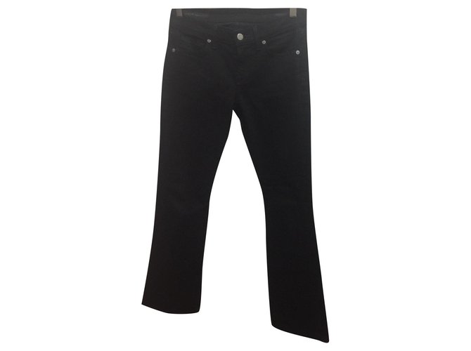 Citizens of Humanity Jean bootcut taille haute Amber CoH W26 l31 Elasthane Noir  ref.231817