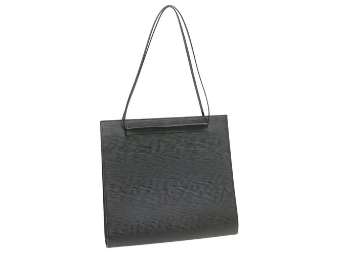 Louis Vuitton -- Black Leather  ref.231901