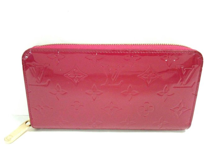 Louis Vuitton Zippy Wallet Pink Patent leather  ref.232206