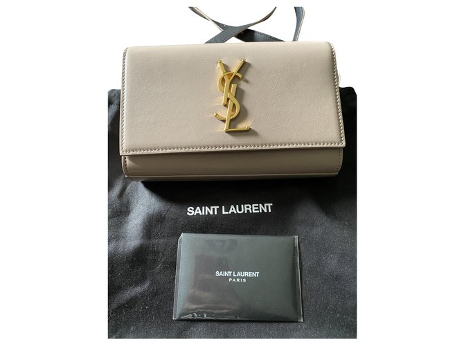 Saint Laurent Kate Leather Belt Bag