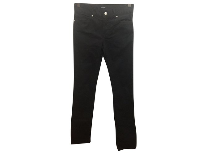 Black stretch jeans by Joseph W26 l34 Cotton Elastane Denim  ref.232365