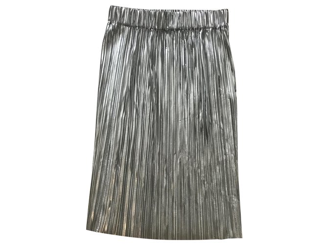 Isabel Marant Skirts Silvery Polyester  ref.232369
