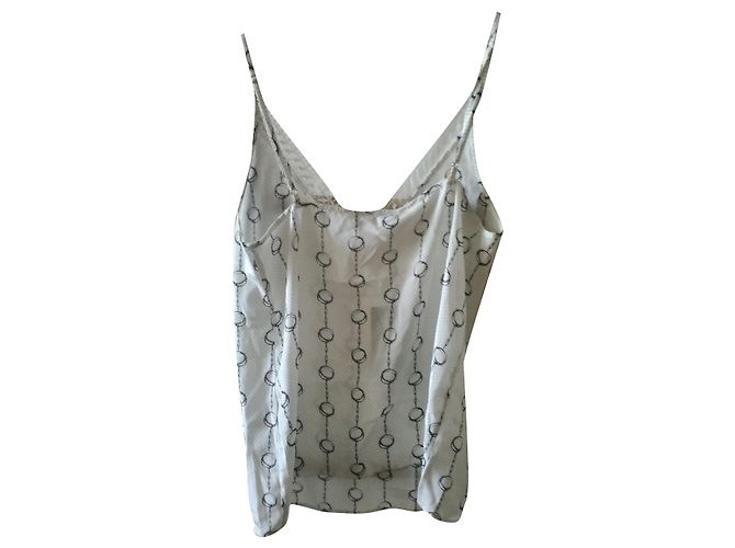 The Kooples algemas em seda e renda Branco
