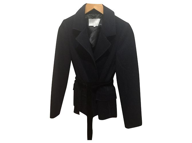 Autre Marque Giacca in lana Roksanda blu navy e nera Nero