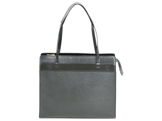 Louis Vuitton Croisette Negro Cuero  ref.232689