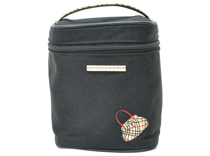Burberry handbag Black Cloth  ref.232696
