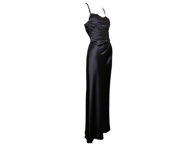 Moschino Dresses Black Triacetate  ref.232837