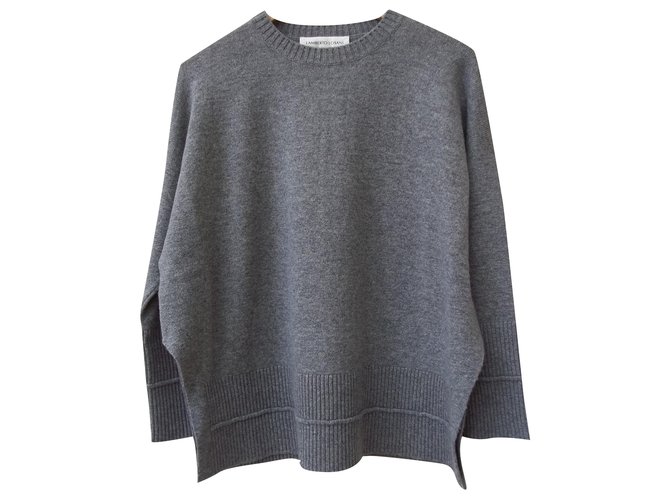 Lamberto Losani Knitwear Grey Wool  ref.232886